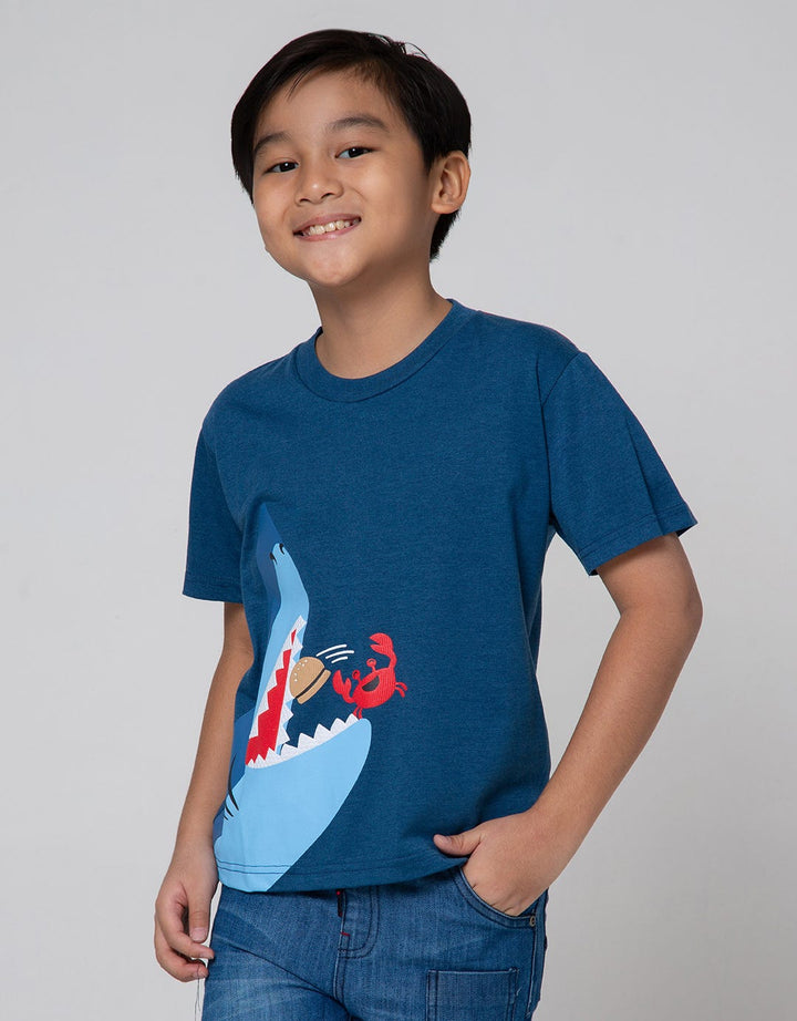 Little M Short Sleeve T-Shirt Ki Best Buy Shark