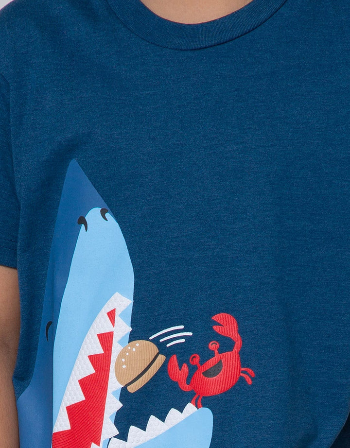Little M Short Sleeve T-Shirt Ki Best Buy Shark