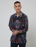 Arjuna Weda Kemeja Batik Gunungan Hati