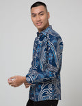 Arjuna Weda Arjunaweda Ocean Batik Shirt