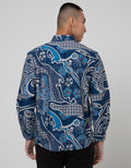 Arjuna Weda Arjunaweda Ocean Batik Shirt