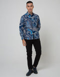 Arjuna Weda Arjunaweda Ocean Batik Shirt