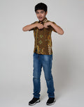 Arjuna Weda Hem Boy Batik Pola