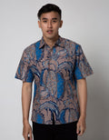 Arjuna Weda Hem Batik Daun Dewa