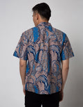 Arjuna Weda Hem Batik Daun Dewa
