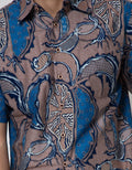 Arjuna Weda Hem Batik Daun Dewa