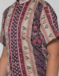 Arjuna Weda Shirt Boy Batik Diamond Flower