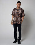 Arjuna Weda Hem Batik Lengan Pendek