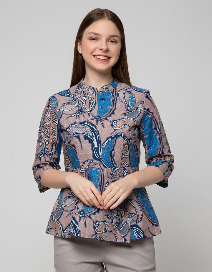 Arjuna Weda Blouse Batik Leaves of the Gods