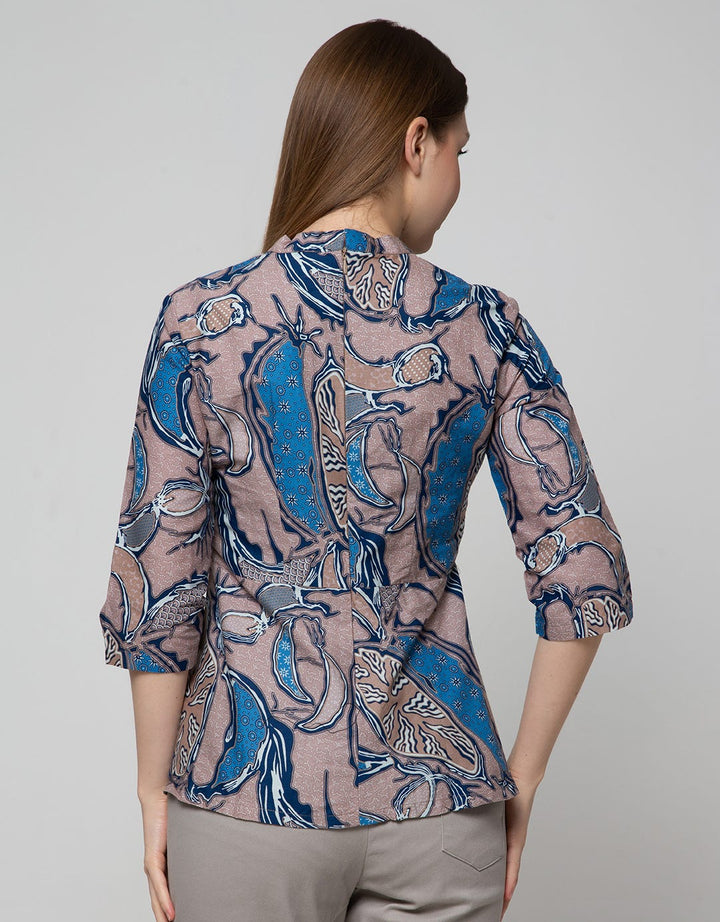 Arjuna Weda Blouse Batik Leaves of the Gods