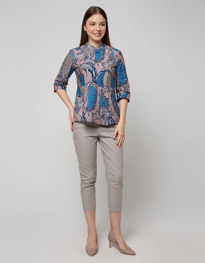 Arjuna Weda Blouse Batik Leaves of the Gods