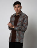 Arjuna Weda Kemeja Batik Kawung Banji