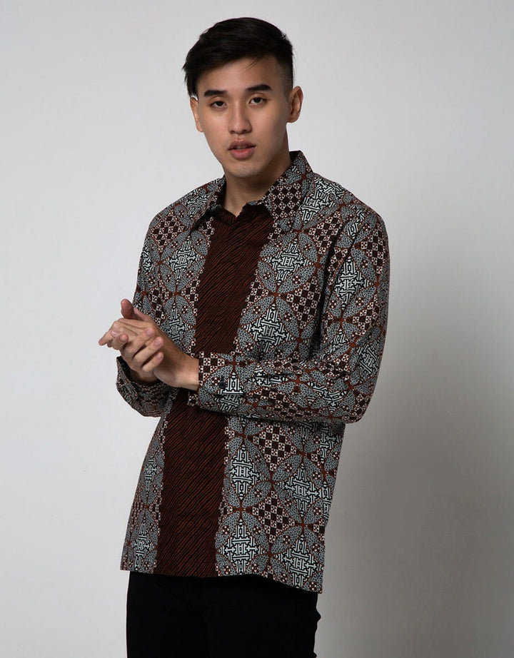 Arjuna Weda Kemeja Batik Kawung Banji