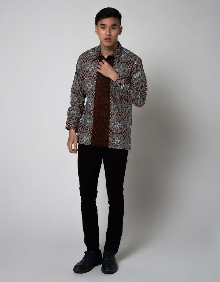 Arjuna Weda Kemeja Batik Kawung Banji