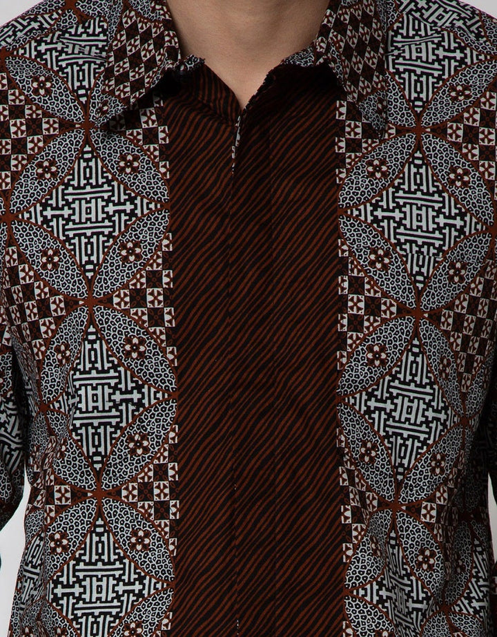 Arjuna Weda Kemeja Batik Kawung Banji