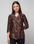 Arjuna Weda Blouse Batik Parang Flower