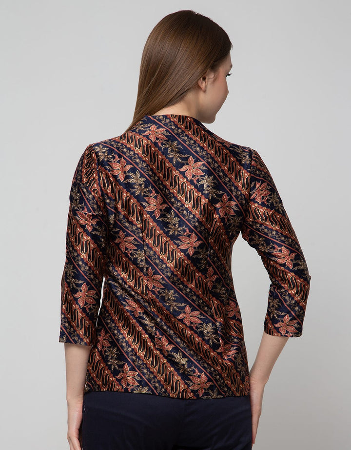 Arjuna Weda Blouse Batik Parang Flower