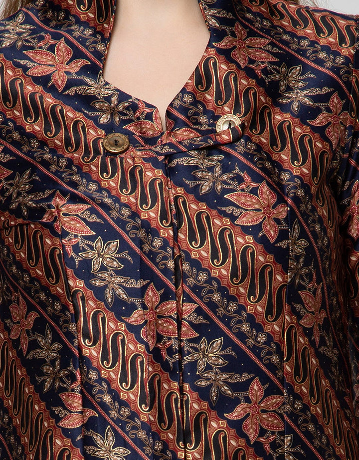 Arjuna Weda Blouse Batik Parang Flower