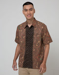 Adikusuma Batik Shirt Tumpal Runtum