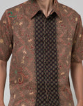 Adikusuma Batik Shirt Tumpal Runtum