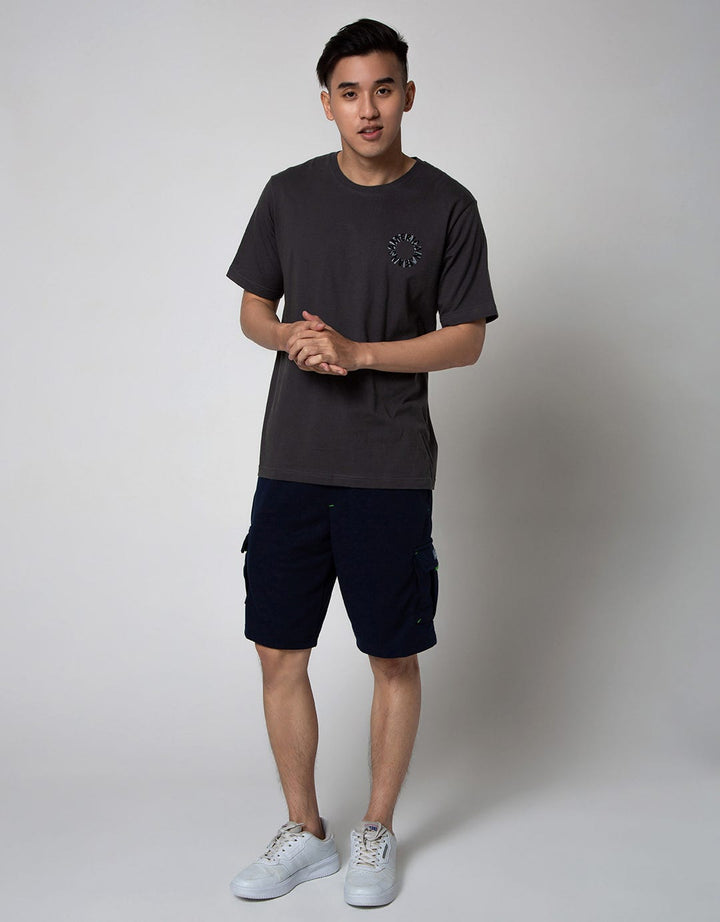 American Jeans Short Sleeve T-Shirt Tee Circular Logo