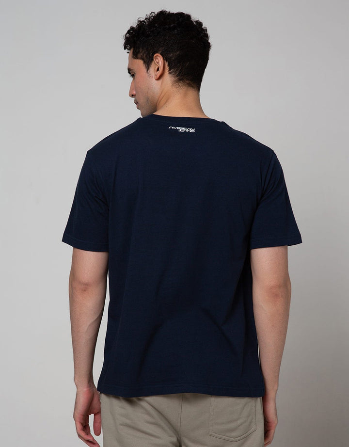 American Jeans Basic Logo Kaos Pria