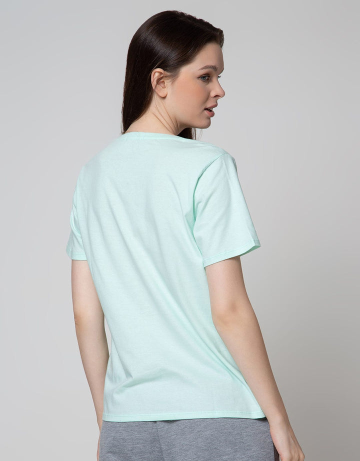 Details Short Sleeve T-Shirt Flower