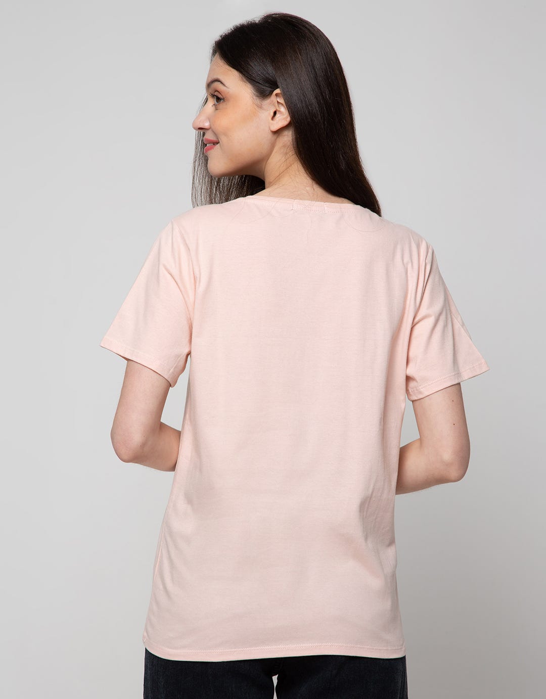 Details Short Sleeve T-Shirt Flower