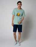 American Jeans Short Sleeve T-Shirt Tee Circular Logo