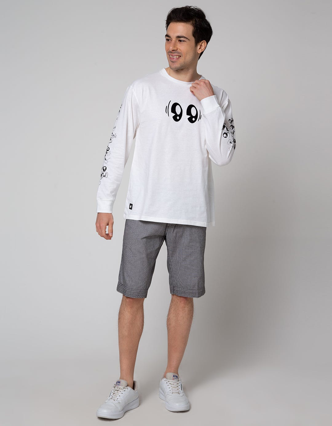 American Jeans Mickey Eyes Kaos Pria
