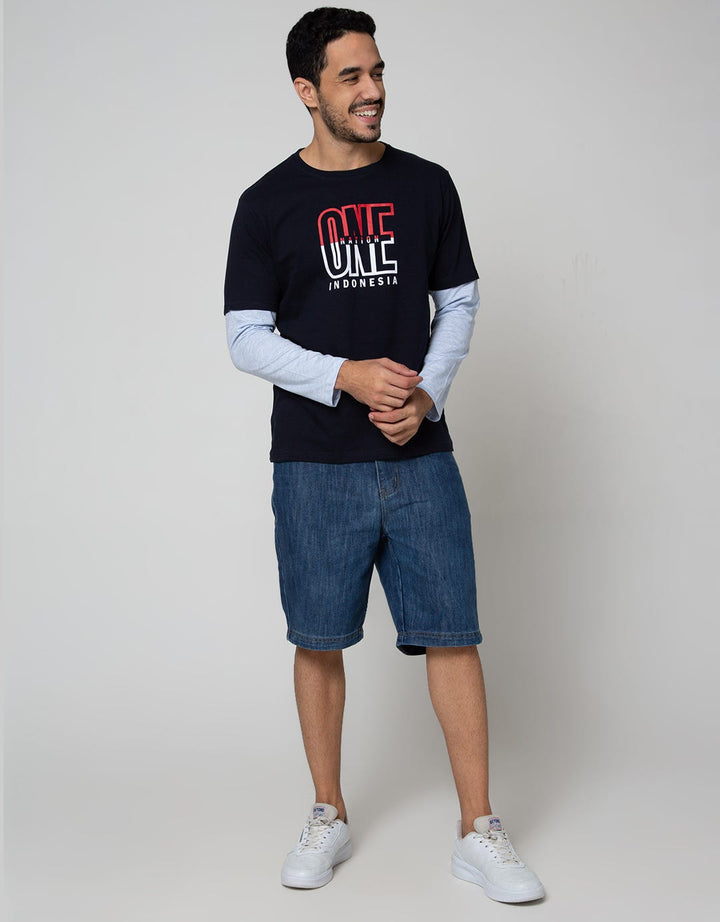 Cole Denim Short Pants Bermuda Basic