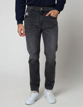 Cole Denim Long Pants With Scratch Wishker And Sunblast
