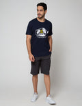 Cole Bermuda Pants Short Print Small Daun