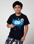 Star Wars Print Logo Splash Short Sleeve T-Shirt