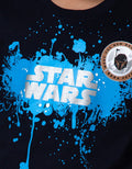 Star Wars Print Logo Splash Short Sleeve T-Shirt