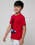 Character Short Sleeve T-Shirt Batman Movie Mobil