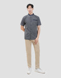 Gab's AADC075M032 Baju Koko Lengan Pendek Pria