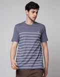 Walrus Studio Print Stripes T-Shirt