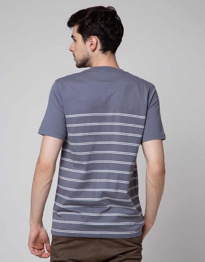 Walrus Studio Print Stripes T-Shirt
