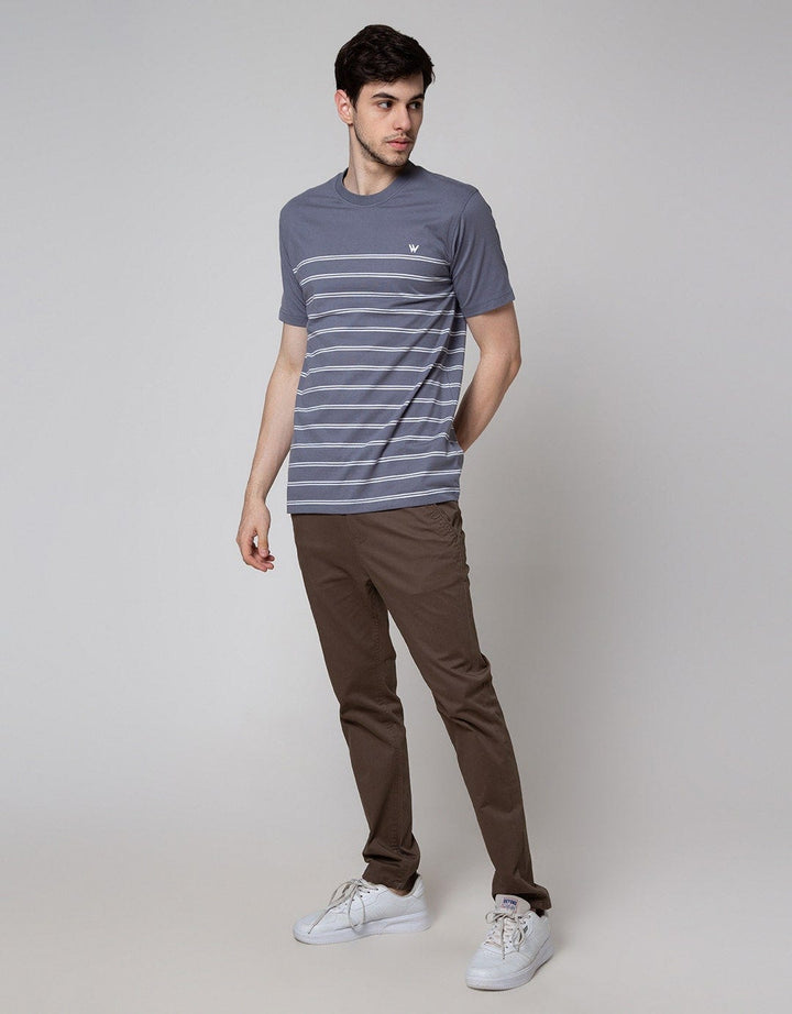 Walrus Studio Print Stripes T-Shirt