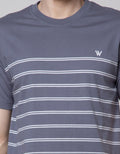Walrus Studio Print Stripes T-Shirt