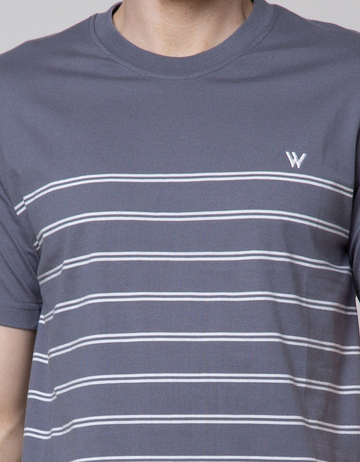 Walrus Studio Print Stripes T-Shirt