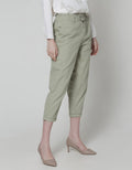 Details Long Pants Paper Bag With Tapered Fit