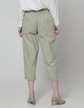 Details Long Pants Paper Bag With Tapered Fit