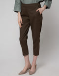 Connexion Capri Pants Twill Stretch With Back Pocket