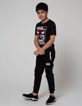 Marvel T-Shirt Spiderman Face Square
