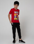 Marvel T-Shirt Avg Comic Square Flock