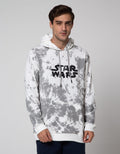 STAR WARS Sweatshirt Hoodie Tie Dye Wording