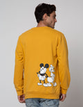 Disney Sweatshirt Print Mickey Duck