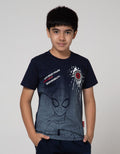 Marvel Spiderman Siluet Gradasi Short Sleeve T-Shirt